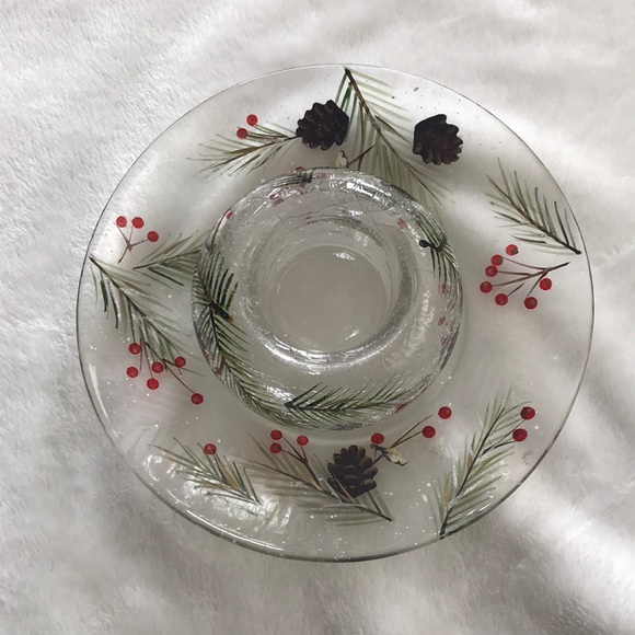 🍒🍃Gorgeous Two-Piece Tea light Candle Set🍃🍒 - Picture 1 of 4